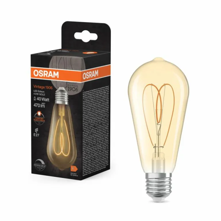 470 Luminaires Osram Or, 1 lumière