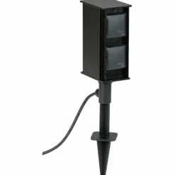 2104 Prises électriques d'extérieur Luminaires Albert Leuchten Noir