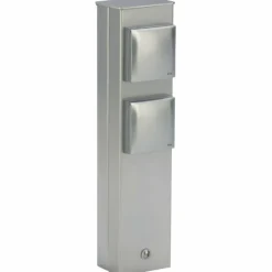 2200 Prises électriques d'extérieur Luminaires Albert Leuchten Acier inoxydable