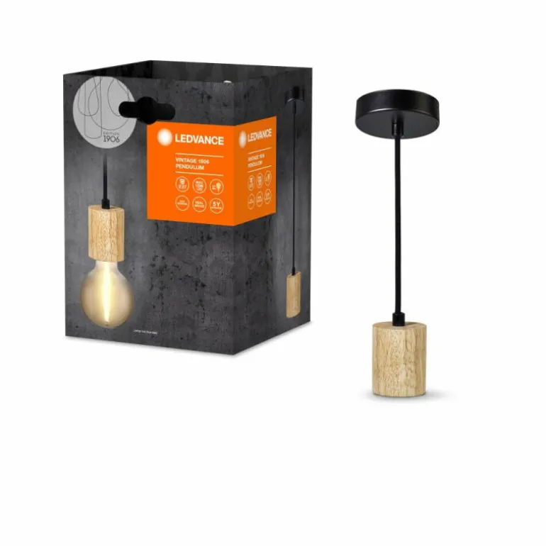 1906 Suspension Luminaires Ledvance Couleur bois, 1 lumière
