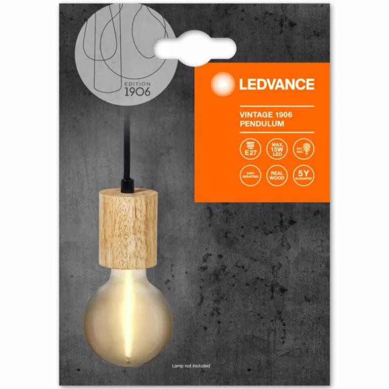 1906 Suspension Luminaires Ledvance Couleur bois, 1 lumière