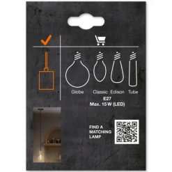 1906 Suspension Luminaires Ledvance Couleur bois, 1 lumière