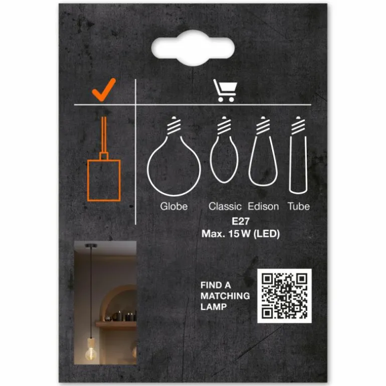 1906 Suspension Luminaires Ledvance Couleur bois, 1 lumière