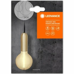 1906 Suspension Luminaires Ledvance Or, 1 lumière