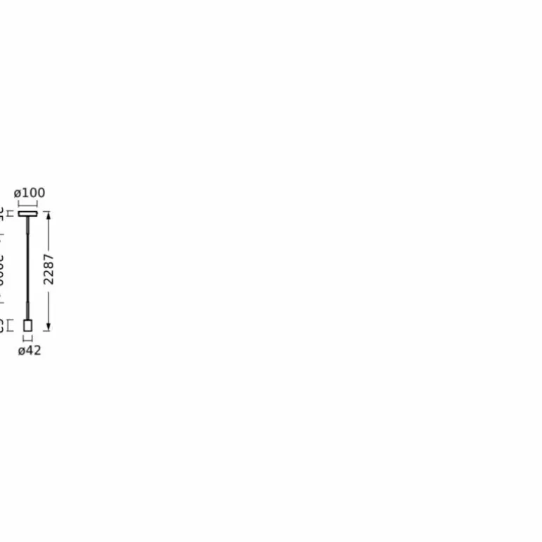 1906 Suspension Luminaires Ledvance Beige, 1 lumière