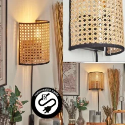 Abedim Luminaire Up & Down, Applique murale Noir, 1 lumière