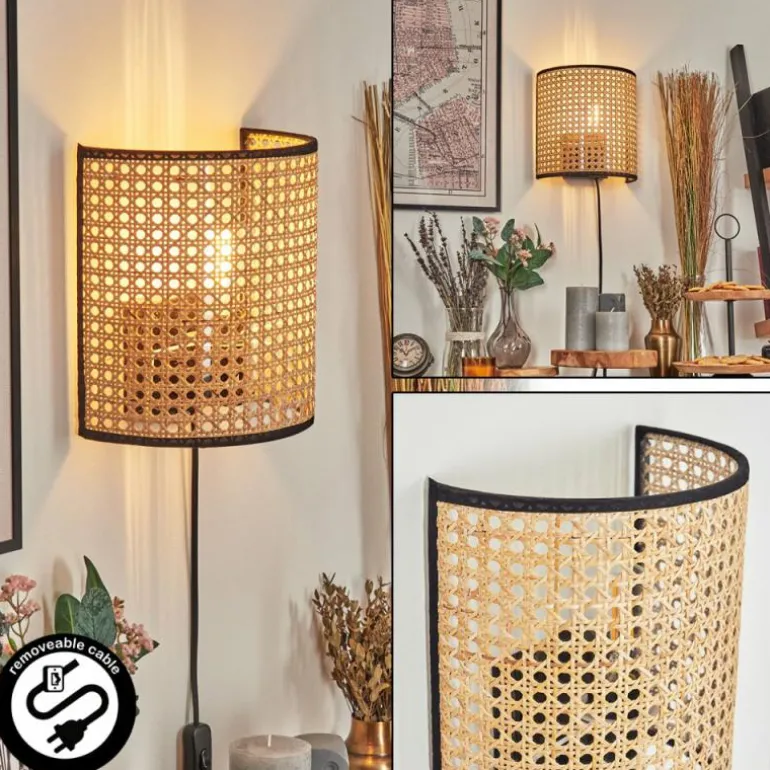 Abedim Luminaire Up & Down, Applique murale Noir, 1 lumière