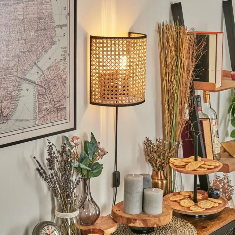 Abedim Luminaire Up & Down, Applique murale Noir, 1 lumière