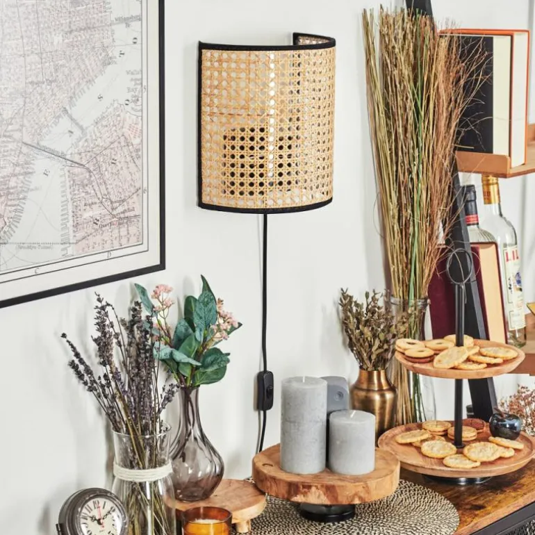 Abedim Luminaire Up & Down, Applique murale Noir, 1 lumière