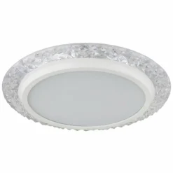 Abigail Plafonnier Luminaires Globo Lighting LED Blanc, 1 lumière