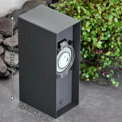 Abilene Prises électriques d'extérieur Anthracite