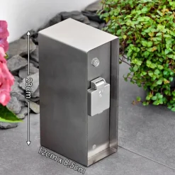 Abilene Prises électriques d'extérieur Acier inoxydable