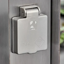 Abilene Prises électriques d'extérieur Acier inoxydable