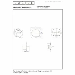 Accessoire Lucide Wanddimmer Noir