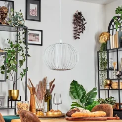 Adara Suspension, Suspension Blanc, 1 lumière