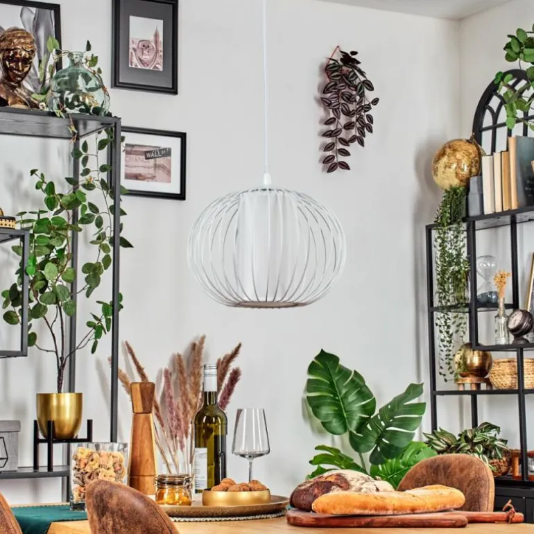 Adara Suspension, Suspension Blanc, 1 lumière