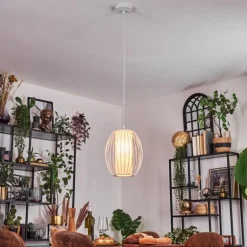 Adara Suspension, Suspension Blanc, 1 lumière