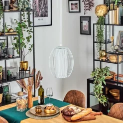 Adara Suspension, Suspension Blanc, 1 lumière