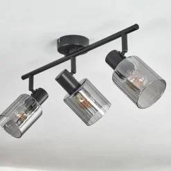 Aggebo Plafonnier Noir, 3 lumières
