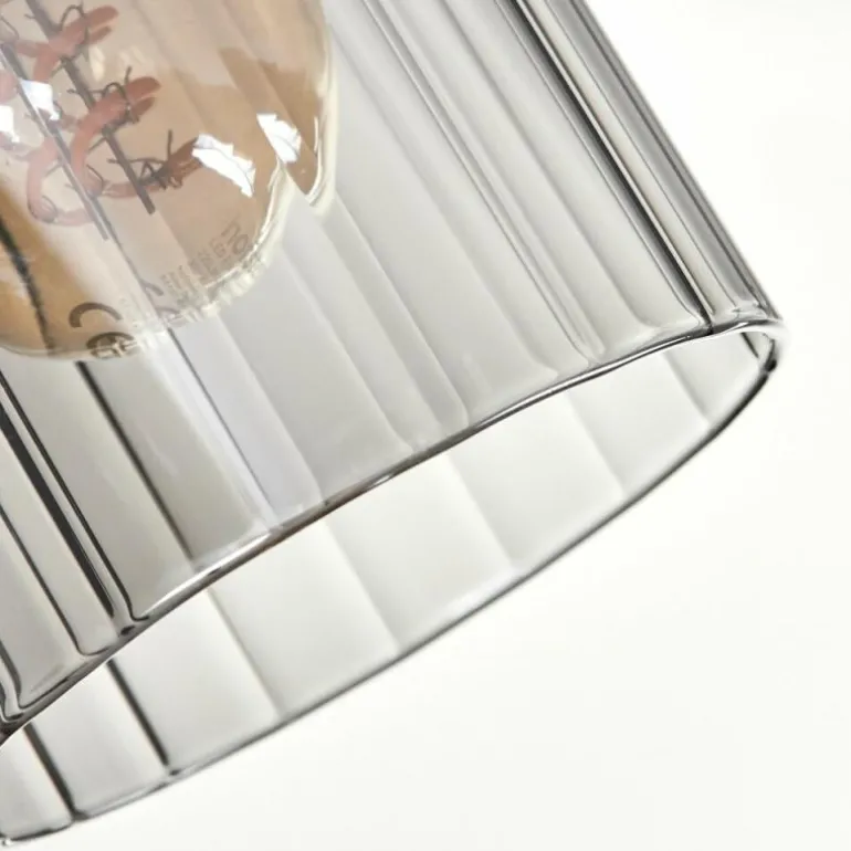 Aggebo Plafonnier Noir, 4 lumières