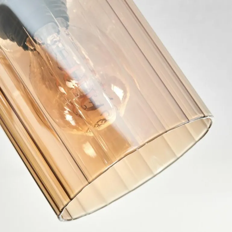 Aggebu Plafonnier Écru, Noir, 2 lumières