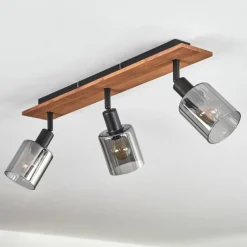 Aggebu Plafonnier Écru, Noir, 3 lumières