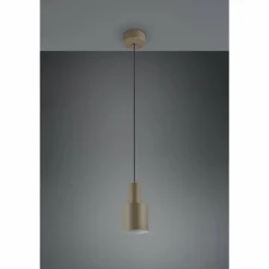 Agudo Suspension Luminaires Trio Brun, 1 lumière