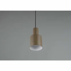 Agudo Suspension Luminaires Trio Brun, 1 lumière