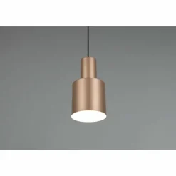 Agudo Suspension Luminaires Trio Brun, 1 lumière