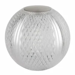 Aida Lampe à poser Luminaires Globo Lighting LED Nickel mat, Transparent, 1 lumière