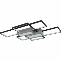 AIGINA Plafonnier Luminaires Globo Lighting LED Noir, 1 lumière, Télécommandes