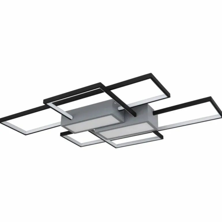 AIGINA Plafonnier Luminaires Globo Lighting LED Noir, 1 lumière, Télécommandes