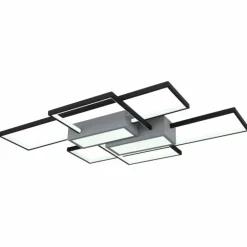 AIGINA Plafonnier Luminaires Globo Lighting LED Noir, 1 lumière, Télécommandes