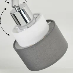 Ailer Plafonnier, Spot de plafond Chrome, 4 lumières