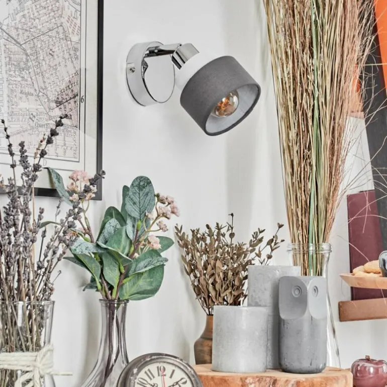 Ailer Spot de plafond, Applique murale, Spot mural Chrome, 1 lumière