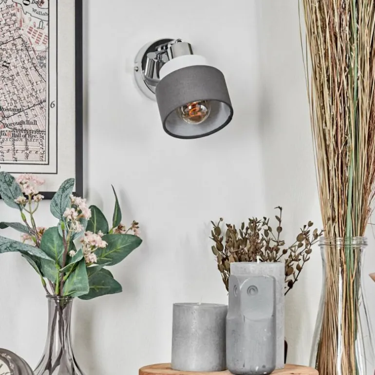 Ailer Spot de plafond, Applique murale, Spot mural Chrome, 1 lumière