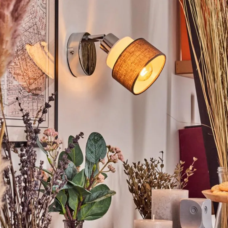 Ailer Spot de plafond, Applique murale, Spot mural Chrome, 1 lumière