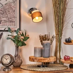 Ailer Spot de plafond, Applique murale, Spot mural Chrome, 1 lumière