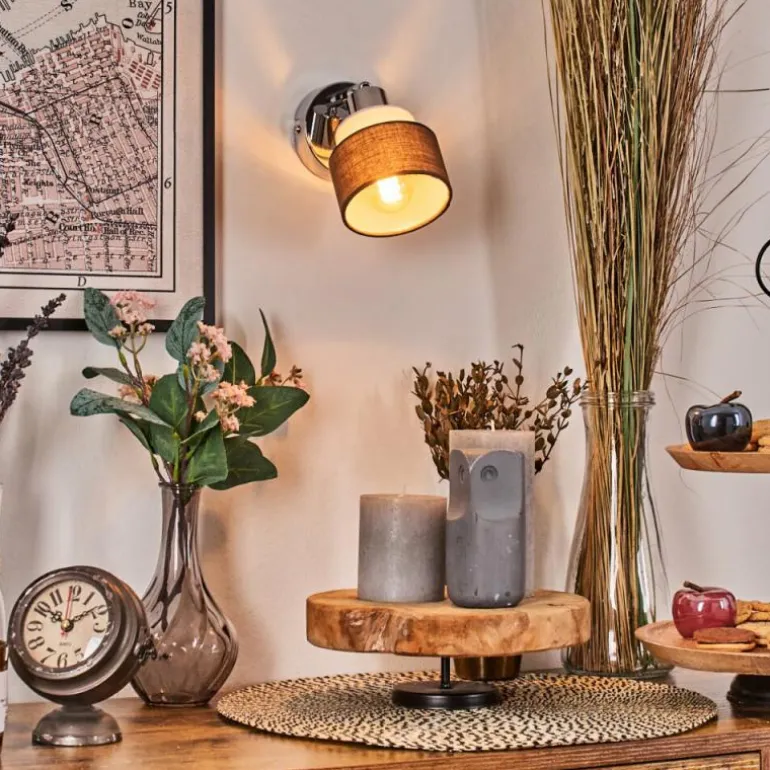 Ailer Spot de plafond, Applique murale, Spot mural Chrome, 1 lumière