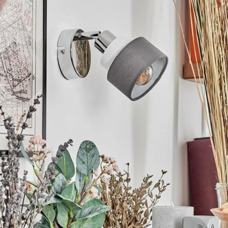 Ailer Spot de plafond, Applique murale, Spot mural Chrome, 1 lumière