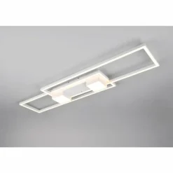 ALBANY Plafonnier Luminaires Trio LED Blanc, 1 lumière, Télécommandes