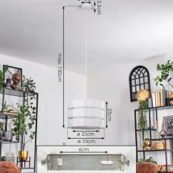 Alera Suspension, Suspension Blanc, 1 lumière