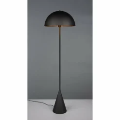 Alfie Lampadaire Luminaires Trio Noir, 1 lumière