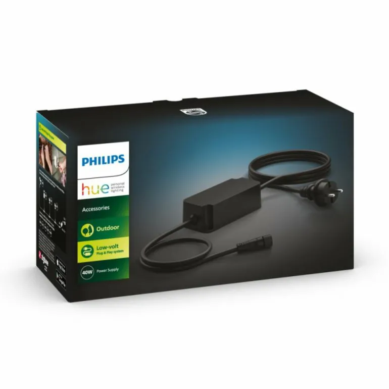 Alimentation électrique Philips Hue Outdoor Noir