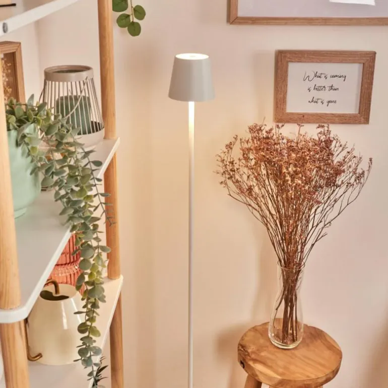 Allen Lampadaire LED Blanc, 1 lumière