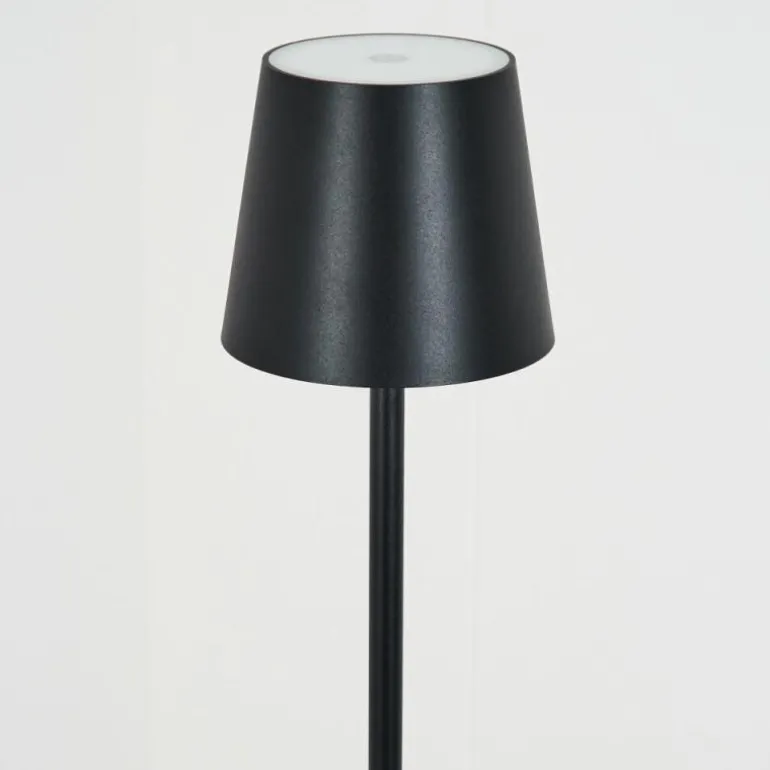 Allen Lampadaire LED Noir, 1 lumière