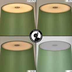 Allen Lampadaire LED Vert, 1 lumière