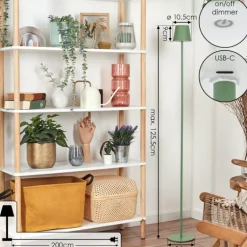 Allen Lampadaire LED Vert, 1 lumière