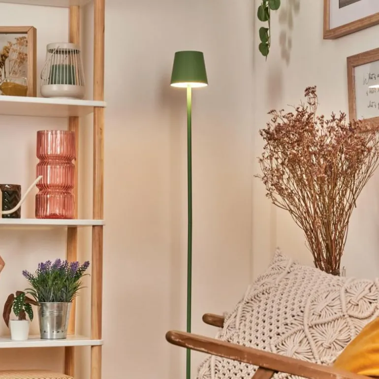 Allen Lampadaire LED Vert, 1 lumière