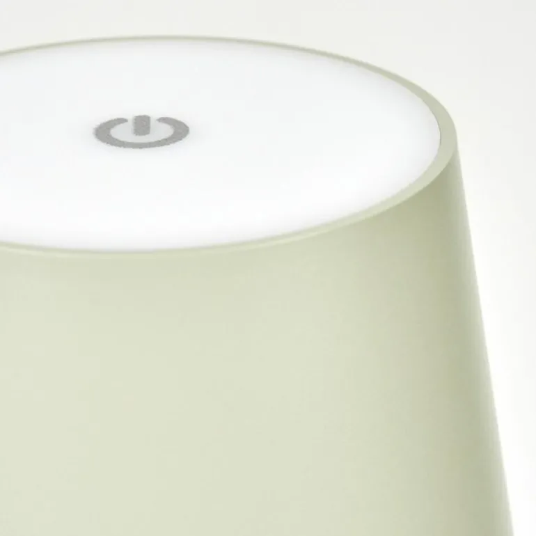 Allen Lampe de table d'extérieur, Lampe à poser LED Gris, Vert, 1 lumière